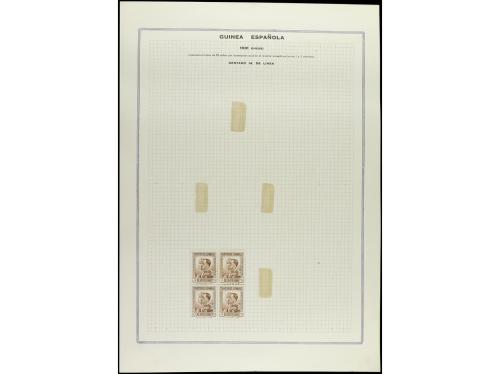 LOTES y COLECCIONES. 1931-1935. GUINEA ESPAÑOLA. Resto de co