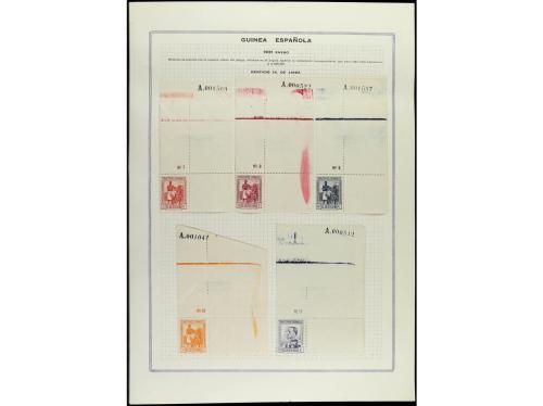 LOTES y COLECCIONES. 1931-1935. GUINEA ESPAÑOLA. Resto de co