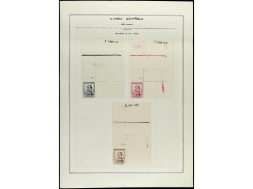 LOTES y COLECCIONES. 1931-1935. GUINEA ESPAÑOLA. Resto de co