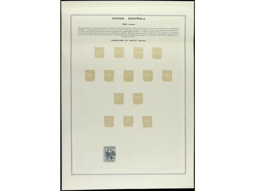 LOTES y COLECCIONES. 1931-1935. GUINEA ESPAÑOLA. Resto de co