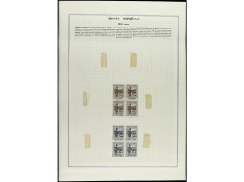 LOTES y COLECCIONES. 1931-1935. GUINEA ESPAÑOLA. Resto de co