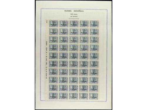 */(*) COLONIAS ESPAÑOLAS: GUINEA. Ed. 204s, 205s, 206s, 207s