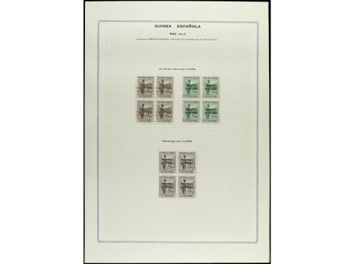 * COLONIAS ESPAÑOLAS: GUINEA. Ed. 230/43. 1932. Conjunto de 