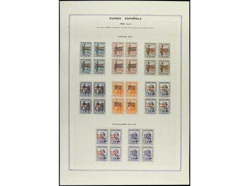 * COLONIAS ESPAÑOLAS: GUINEA. Ed. 230/43. 1932. Conjunto de 