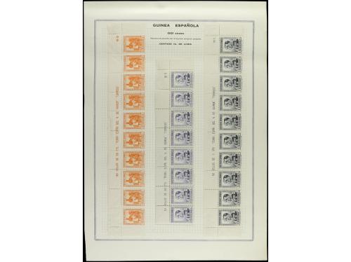 ** COLONIAS ESPAÑOLAS: GUINEA. Ed. 202/15 (10). SERIE COMPLE