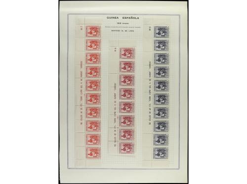 ** COLONIAS ESPAÑOLAS: GUINEA. Ed. 202/15 (10). SERIE COMPLE