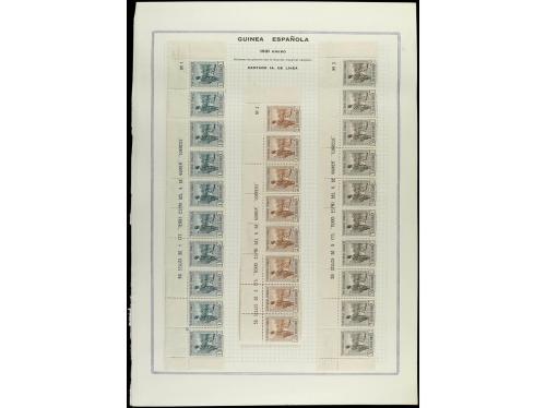 ** COLONIAS ESPAÑOLAS: GUINEA. Ed. 202/15 (10). SERIE COMPLE