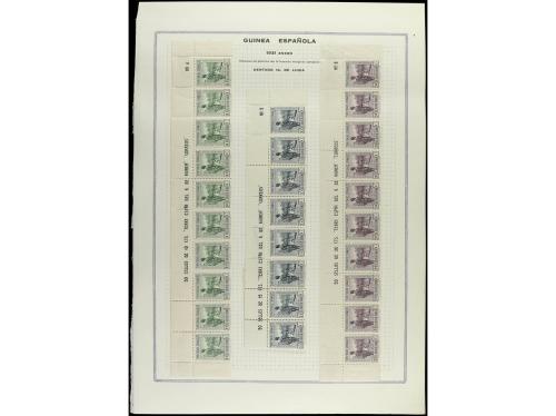 ** COLONIAS ESPAÑOLAS: GUINEA. Ed. 202/15 (10). SERIE COMPLE