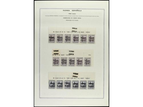 **/* COLONIAS ESPAÑOLAS: GUINEA. Ed. 216A/27A. 1932. Conjunt