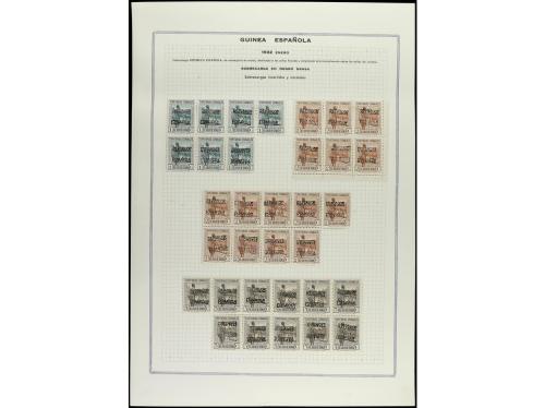 **/* COLONIAS ESPAÑOLAS: GUINEA. Ed. 216A/27A. 1932. Conjunt