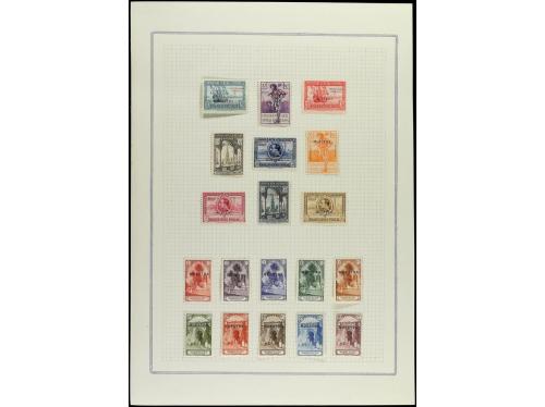 LOTES y COLECCIONES. COLONIAS ESPAÑOLAS. Colección de series