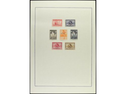 LOTES y COLECCIONES. COLONIAS ESPAÑOLAS. Colección de series