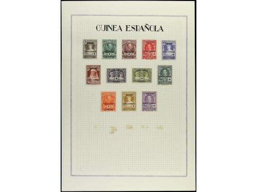 LOTES y COLECCIONES. COLONIAS ESPAÑOLAS. Colección de series