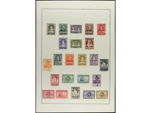 LOTES y COLECCIONES. COLONIAS ESPAÑOLAS. Colección de series