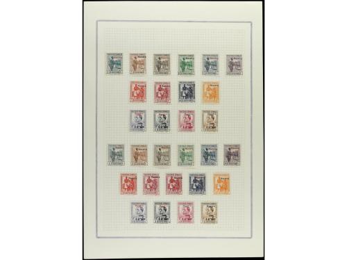 LOTES y COLECCIONES. COLONIAS ESPAÑOLAS. Colección de series