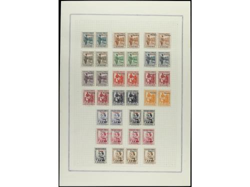 LOTES y COLECCIONES. COLONIAS ESPAÑOLAS. Colección de series