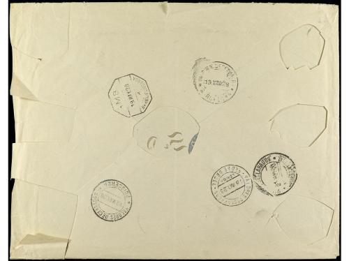 ✉ ANDORRA. Ed. 4, 10 y 10d. 1928. ANDORRA LA VIEJA a MADRID.