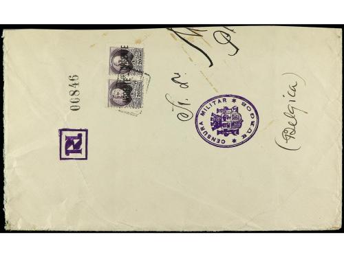 ✉ LOTES y COLECCIONES. 1937-38. ESPAÑA. Conjunto de 10 carta