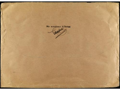 ✉ ESPAÑA. Ed. 663, 666 (8), 683 (15), 685 (5). 1937. BARCELO