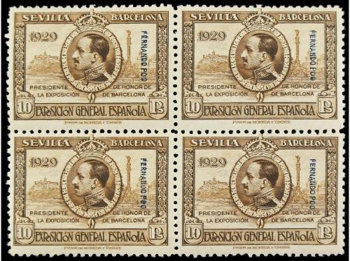 ** COLONIAS ESPAÑOLAS: FERNANDO POO. Ed. 168/78 (4). SERIE C