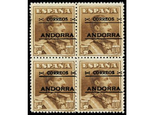 ** COLONIAS ESPAÑOLAS: ANDORRA. Ed. 1/14 (4). SERIE COMPLETA