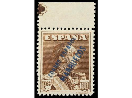 ** COLONIAS ESPAÑOLAS: TANGER. Ed. NE 4/6. 1 pta., 4 pts. y 