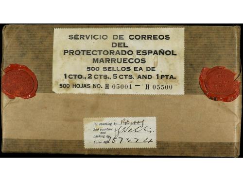 ** COLONIAS ESPAÑOLAS: MARRUECOS. Ed. 167/8. SERIE COMPLETA,