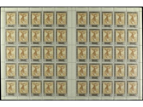 ** ESPAÑA. Ed. 517/30. SERIE COMPLETA. 14 valores. En hojas 