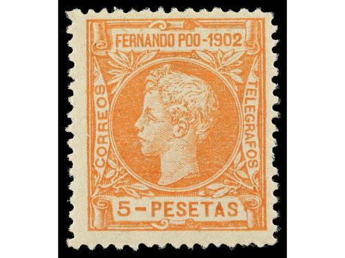 ** COLONIAS ESPAÑOLAS: FERNANDO POO. Ed. 110/7. SERIE COMPLE