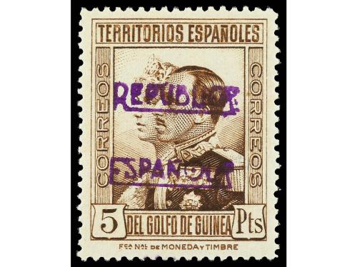 * COLONIAS ESPAÑOLAS: GUINEA. Ed. 216B/29B. SERIE COMPLETA, 