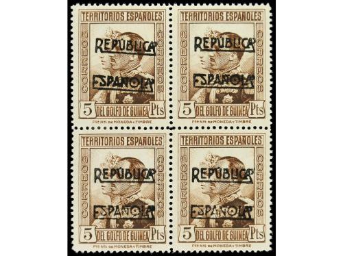 **/* COLONIAS ESPAÑOLAS: GUINEA. Ed. 216A/29A. SERIE COMPLET