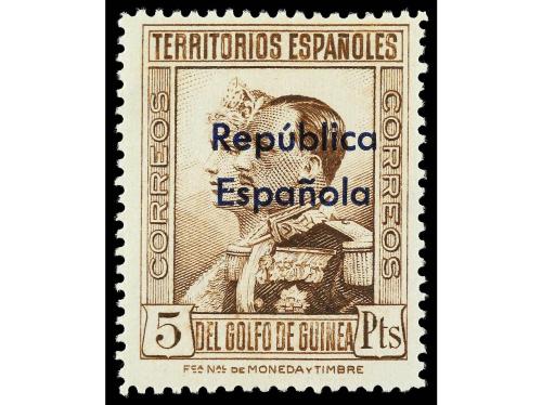 * COLONIAS ESPAÑOLAS: GUINEA. Ed. 230/43. SERIE COMPLETA. PR