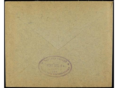 ✉ ESPAÑA. Ed. 484 (3), 485, 486. 1930. BARCELONA a MADRID. 1