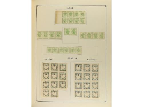 LOTES y COLECCIONES. ÁLBUM DE FACSÍMILES editado por la Unio