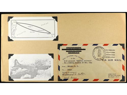 ✉ LOTES y COLECCIONES. 1945-46. ESTADOS UNIDOS. Conjunto de 