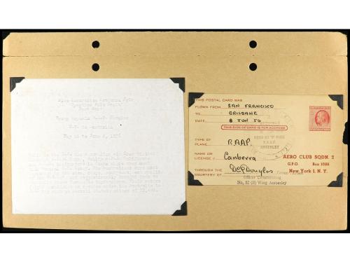 ✉ LOTES y COLECCIONES. 1945-46. ESTADOS UNIDOS. Conjunto de 