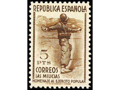 ** ESPAÑA. Ed. 792/800. SERIE COMPLETA. 9 valores. LUJO. MUY