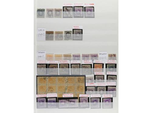 LOTES y COLECCIONES. ESPAÑA. CARTERÍAS. Espléndida colección