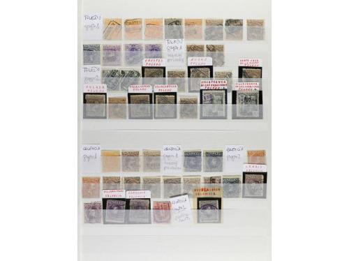 LOTES y COLECCIONES. ESPAÑA. CARTERÍAS. Espléndida colección