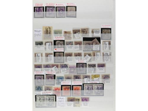 LOTES y COLECCIONES. ESPAÑA. CARTERÍAS. Espléndida colección