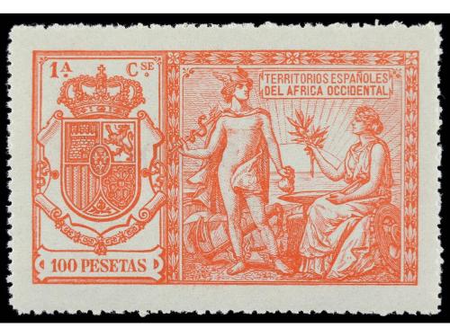 ** AFRICA. AFRICA OCCIDENTAL. 1911. FISCALES. Serie completa