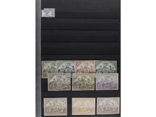 LOTES y COLECCIONES. FISCALES. Colección montada en clasific