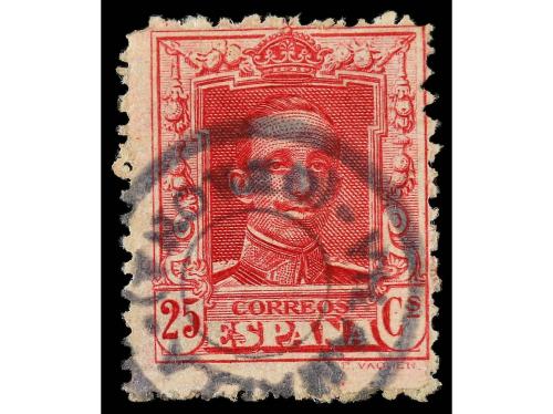 ° ESPAÑA. Ed. 273 y 317. 20 cts. violeta y 25 cts. carmín. M