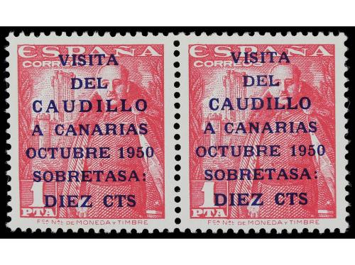 ** ESPAÑA. Ed. 1088/9 y 1088/9he. CANARIAS CORREO. SERIE COM