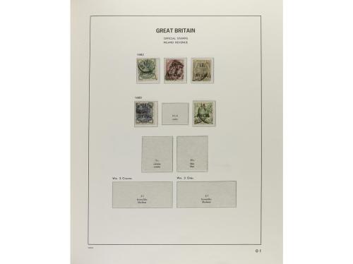 LOTES y COLECCIONES. 1840-1970. GRAN BRETAÑA. Colección mont