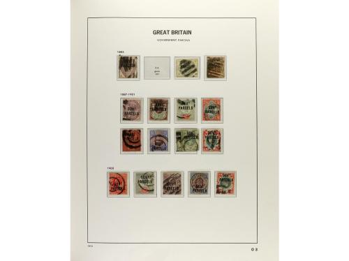 LOTES y COLECCIONES. 1840-1970. GRAN BRETAÑA. Colección mont