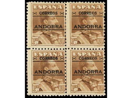 **/* COLONIAS ESPAÑOLAS: ANDORRA. Ed. 1/12 y 14 (4). SERIE C