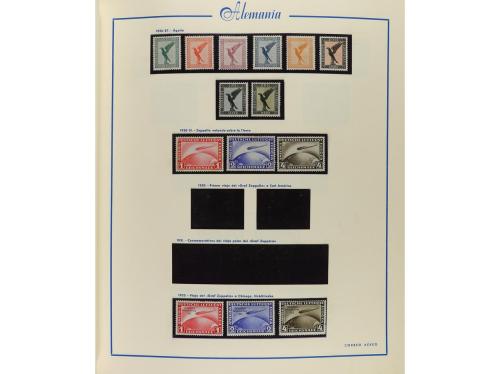 LOTES y COLECCIONES. ALEMANIA. Colección en álbum Schaubek c