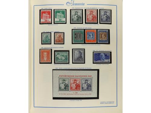 LOTES y COLECCIONES. ALEMANIA. Colección en álbum Schaubek c