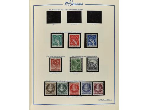 LOTES y COLECCIONES. ALEMANIA. Colección en álbum Schaubek c